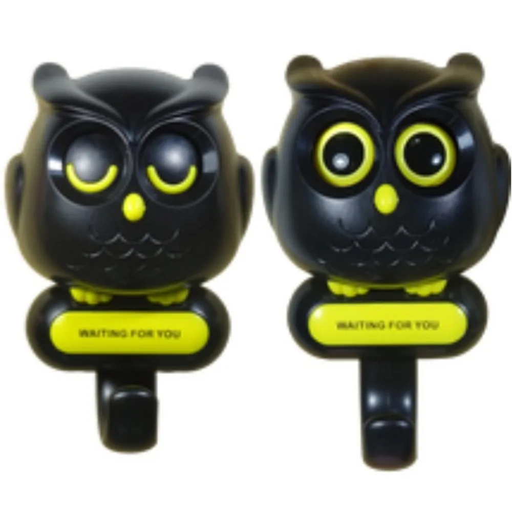 Colgador de búho color Negro