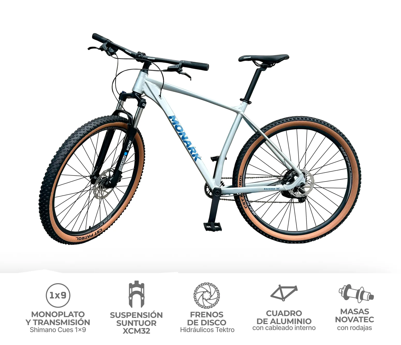 BIC MKP XTREME XC 29" PLATA - M