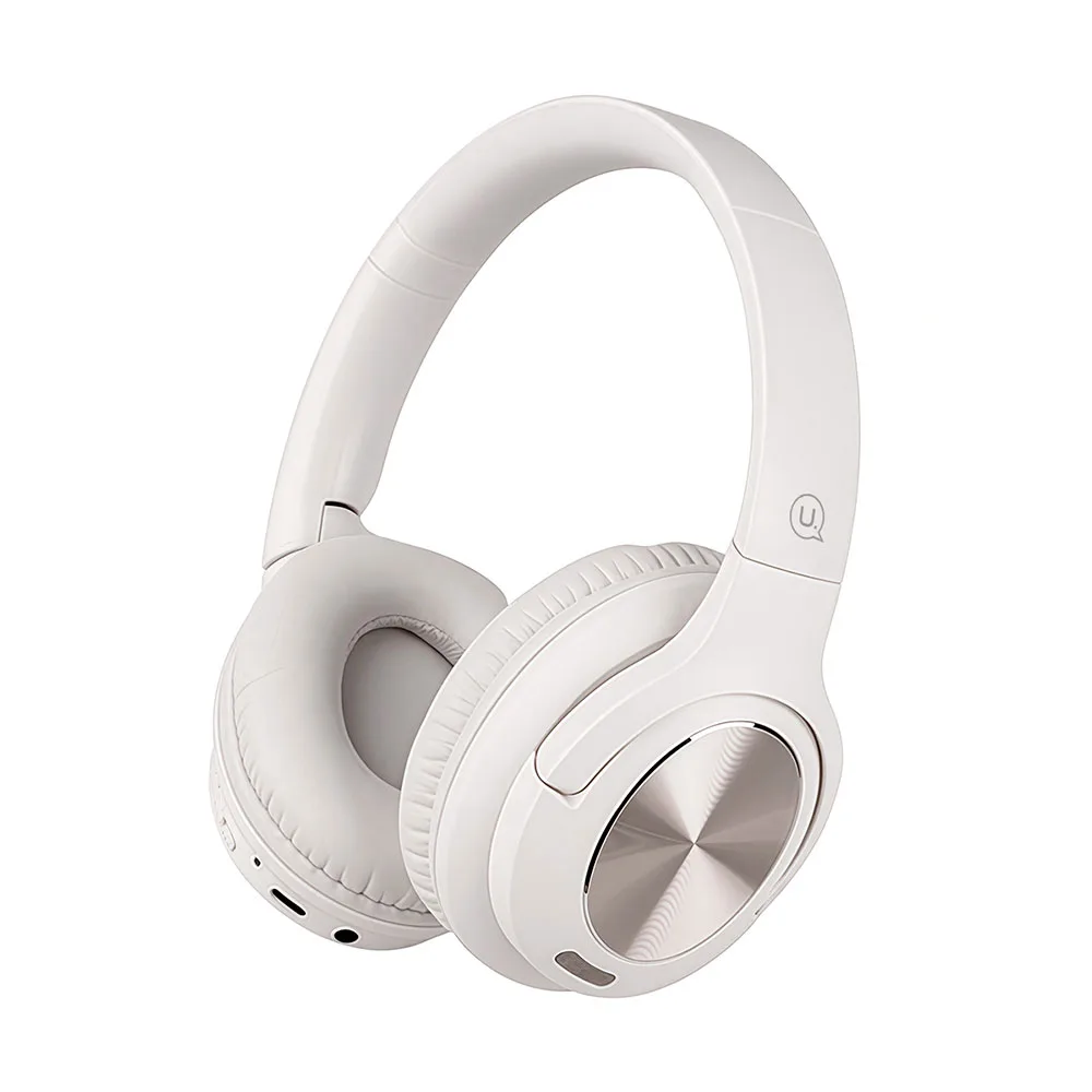 Audífonos auriculares inalámbricos USAMS 70hs 5.3 Beige YH21