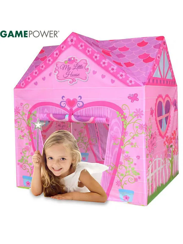 Carpa Castillo Princesa Armable Rosado