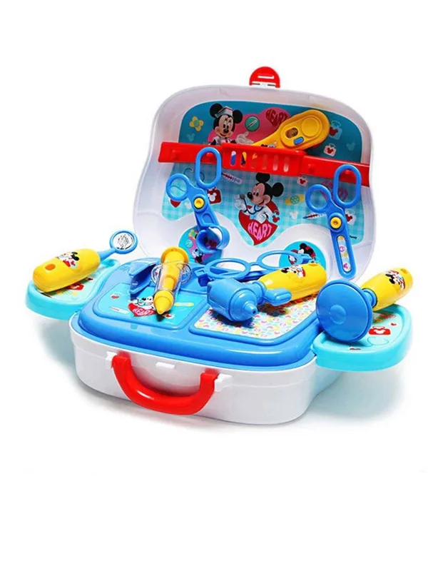 Set De Doctor Y Lonchera 2 En 1 Mickey Mouse Y Amigos