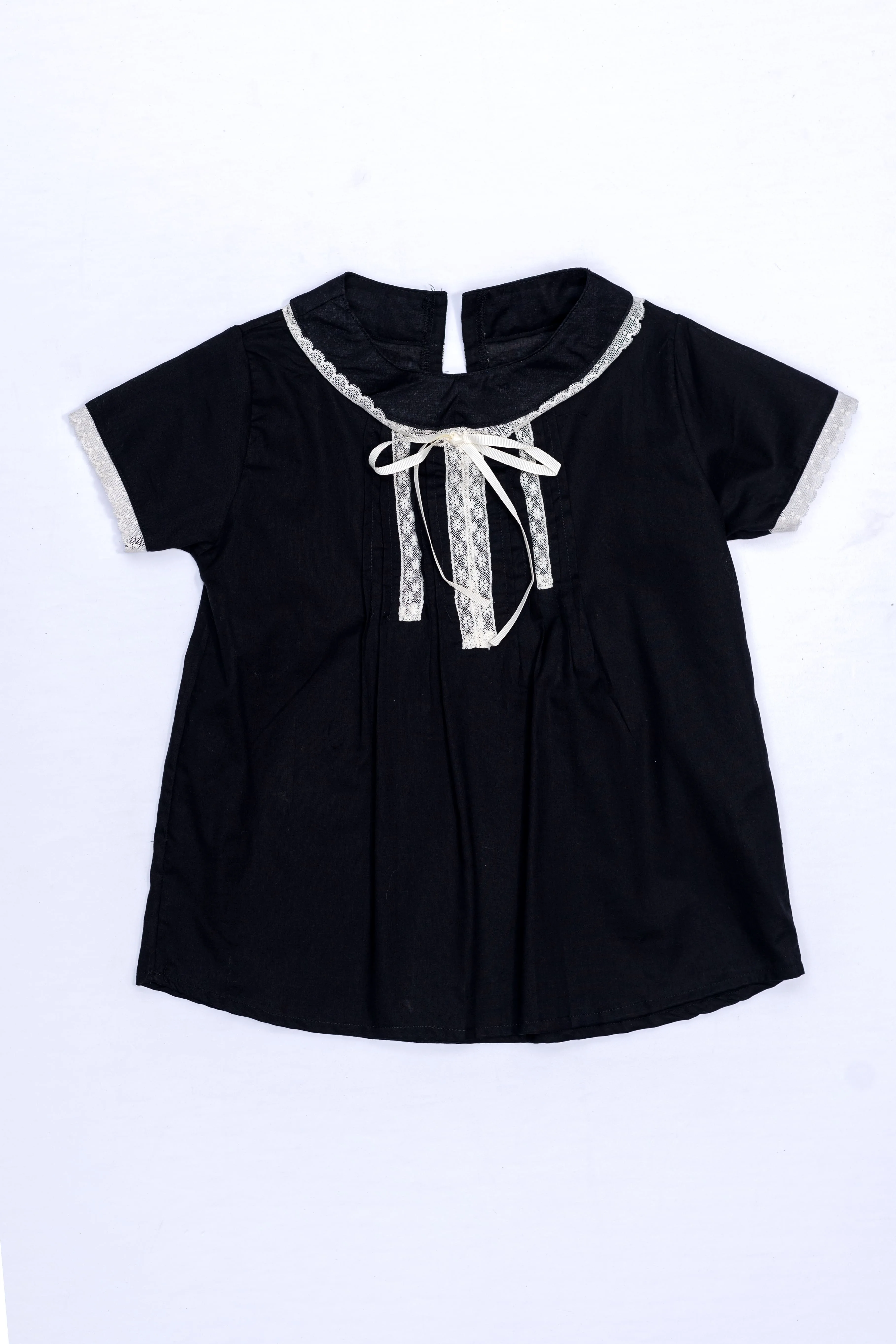 Blusa Chi MC; color: Negro
