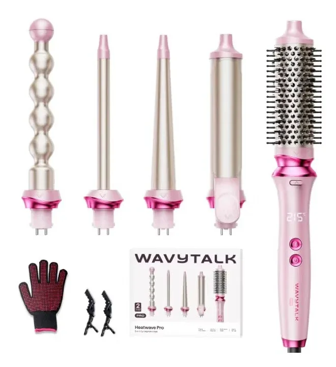Wavytalk - Set de rizador Heatwave Pro 5 en 1 (350S)