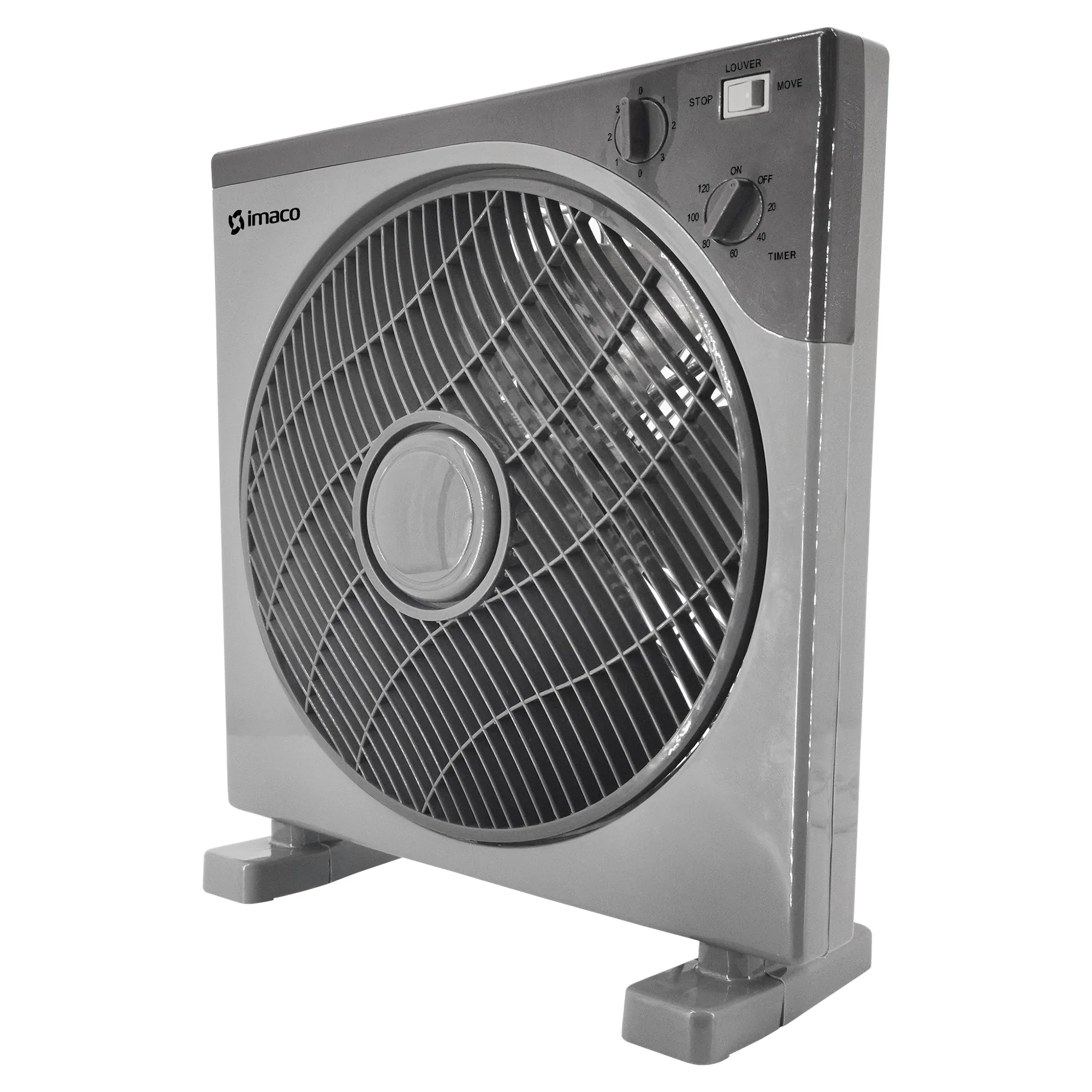 Ventilador recirculador portátil tipo box 12" 40 watts