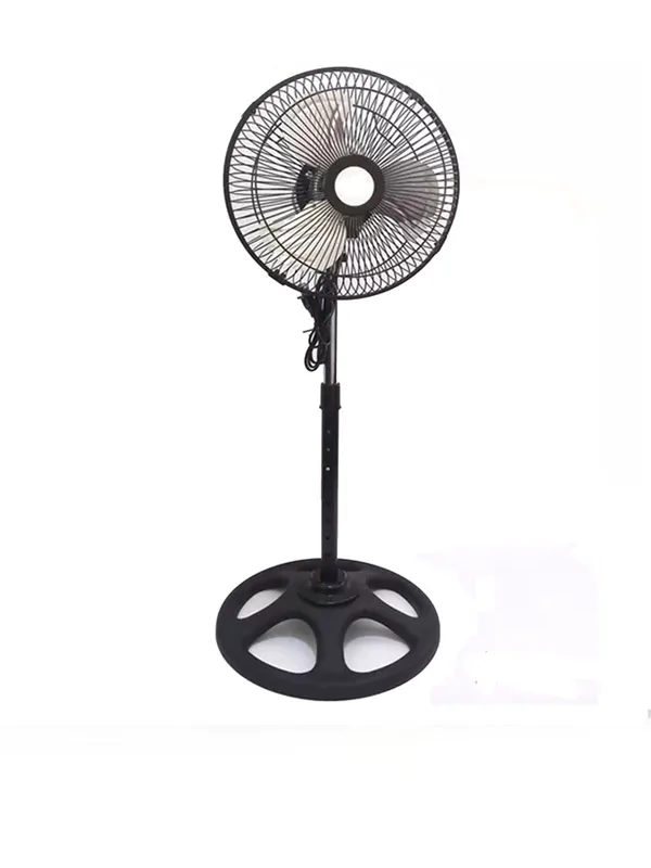 Ventilador Pedestal de 10" NEGRO 80 Watts